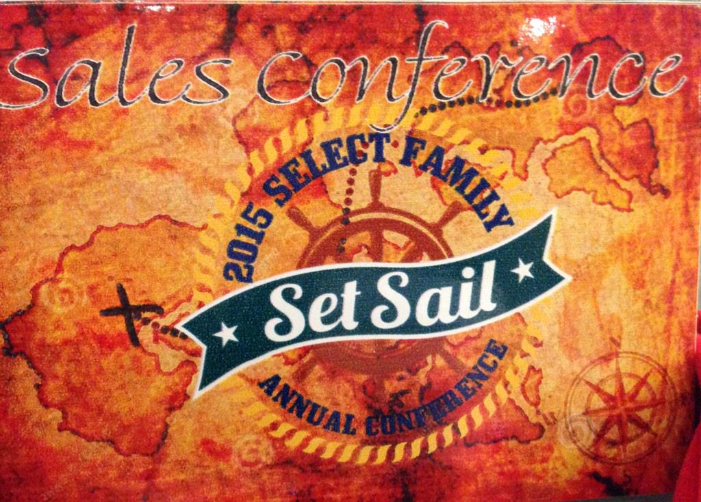 Kristifern's tweet photo. Annual Sales Conference. #setsail2015 http://t.co/9eCbXwbE6B