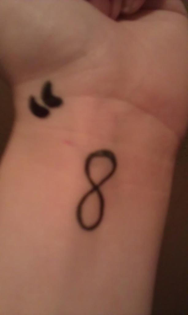 Horror_Queen666's tweet photo. My beautiful tattoos c: #ink #infinitypower http://t.co/ipOmLciotr