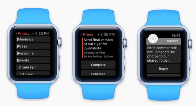 applesfera's tweet photo. Todoist ya prepara su aplicación para el Apple Watch  http://t.co/p4Ra0rd4Xl http://t.co/NgtanJvJsa