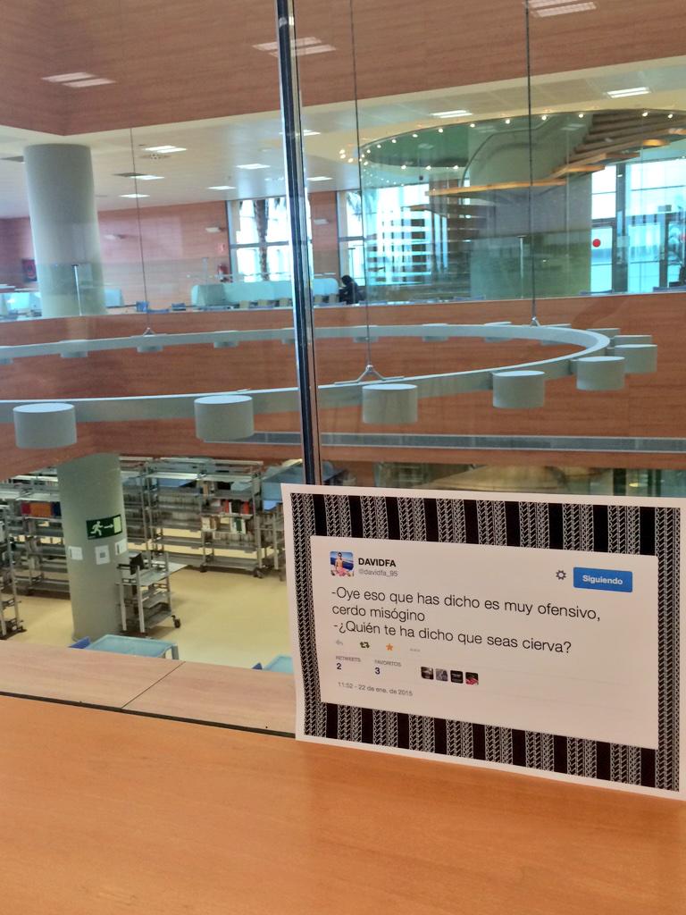 titotardon's tweet photo. El putoamismo y nuestra doctrina se pasean por aquí en la URJC.

@URJCShore @InformerdeUrjc @JuntosURJC 

#CIERVOS http://t.co/qB4iRN5hHW