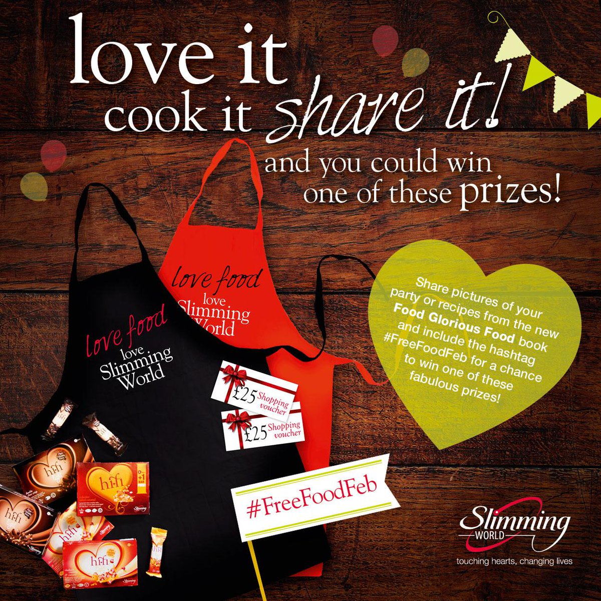 SlimmingWorld's tweet photo. What are you having for tea tonight? Remember to 'Love it, Cook it, Share it!' to win prizes! #FreeFoodFeb #recipe http://t.co/QBYYPH0BeD