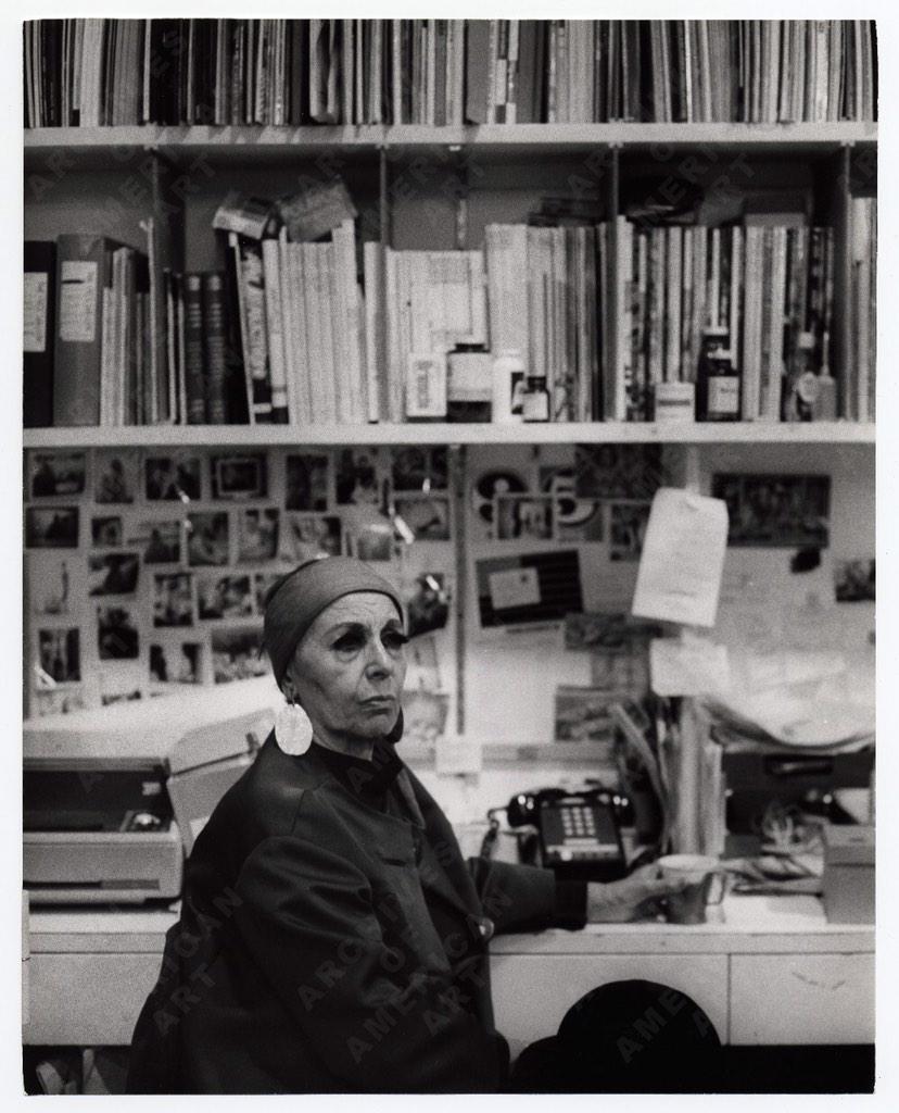 MrsNsays's tweet photo. #LouiseNevelson, ca. 1975 / by F. Teri Wehn. LN papers, Archives of American Art, Smithsonian Institution #aaasi http://t.co/OxowT5rA3z