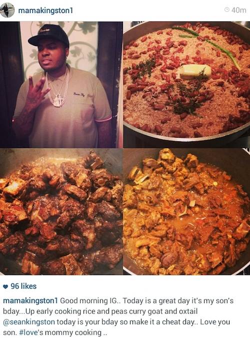 HAPPY BIRTHDAY TO SEAN KINGSTON   ..WID DI STICK A BUTTA PAN DI RICE N PEAS -  

MI WOULD... 