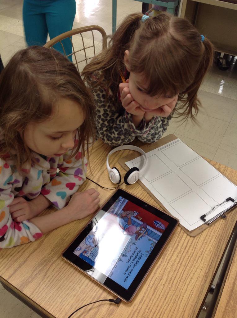 TeamExploreWAWM's tweet photo. Buddy reading with Team Inspire get ready for our Skype session with @MercerMayer tomorrow. http://t.co/vB8xPPfe56