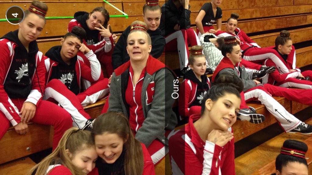 Madi_Parker_8's tweet photo. Come to state this Friday. 9:30 @ uvu! Wear red and cheer your little hearts out! http://t.co/rlODNeN3xm
