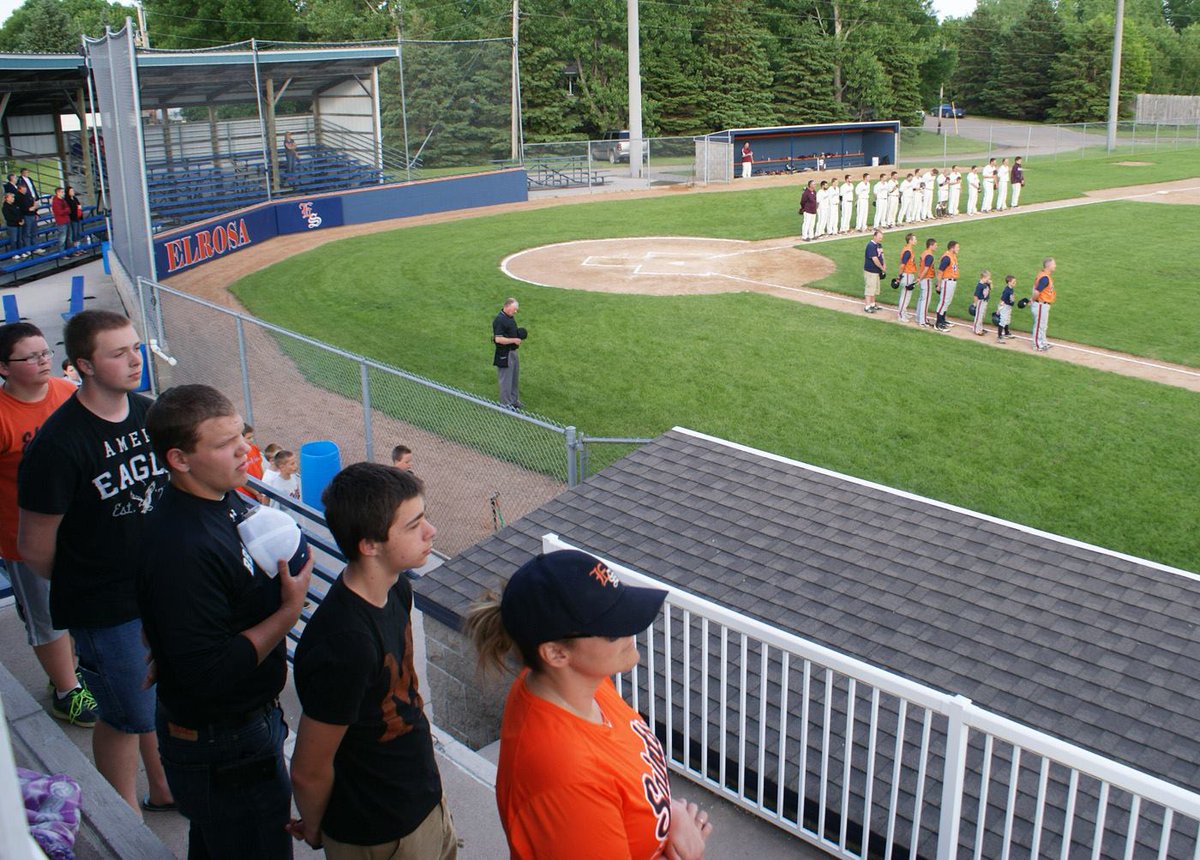 <a href="/elrosa_saints/">ElrosaSaints</a>, Saints Field facebook.com/ScoreMonsterNow scoremonster.com 

#TownBallTuesday <a href="/MinnBaseball/">Minnesota Baseball Association</a>
