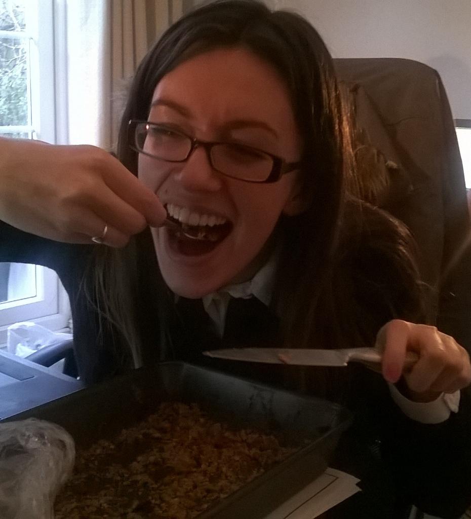 DaveAdvance's tweet photo. Busy afternoon for @LivAdvance the flapjack monster http://t.co/RgzgqxxLIl