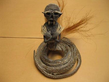 Foto betorokarang (ular berkepala manusia) @latenights_ttv