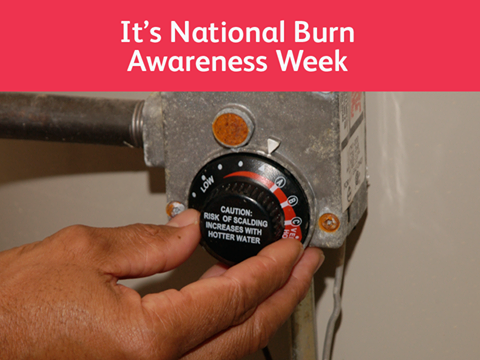 safekids's tweet image. February 1-7 is National Burn Awareness Week. Here are some tips to keep your family safe. bit.ly/1ffmRxE