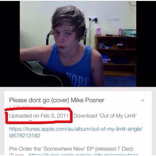 1Harry20's tweet photo. 4 years of our baby😭❤️ @Luke5SOS #4YearsOfPleaseDontGo #4yearsOfHemmo1996 http://t.co/hdiRiW1tSa