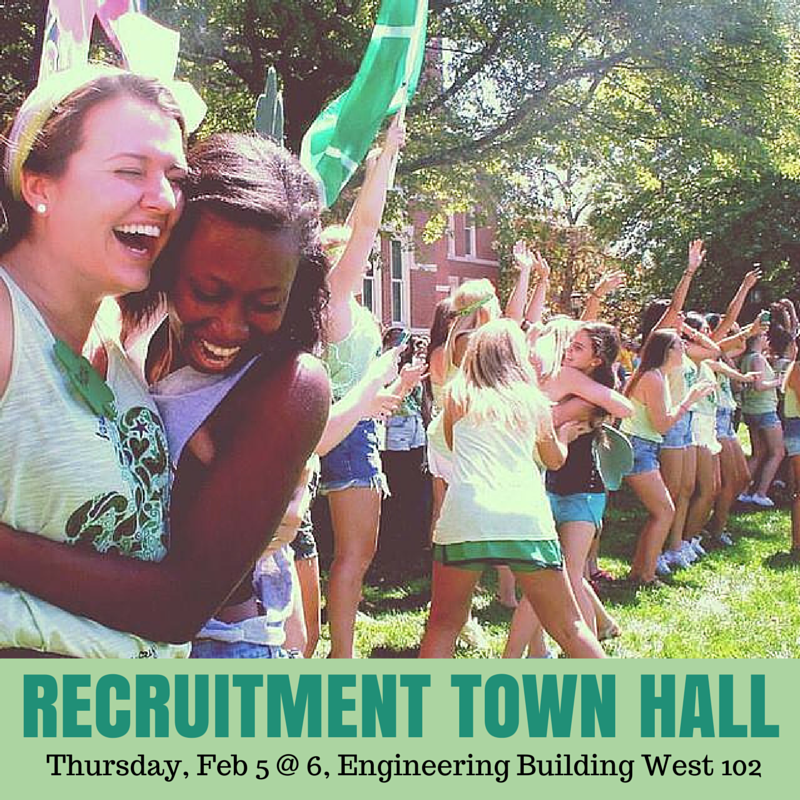 MizzouPHA's tweet image. We want to hear your opinion about recruitment at the Town Hall Meeting this Thursday at 6pm! There will be pizza!