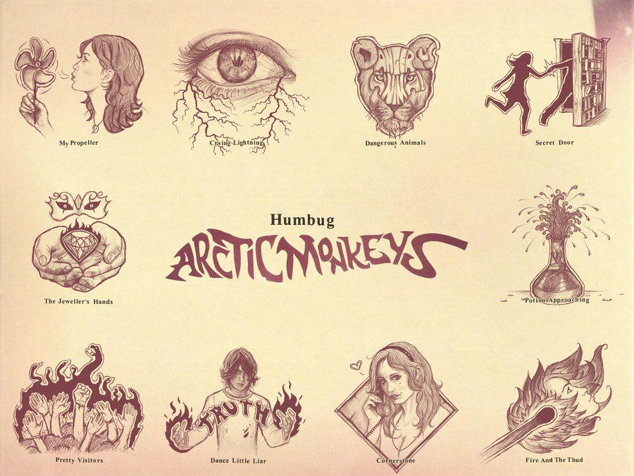 ArcMonkeysArg's tweet photo. #Humbug #ArcticMonkeys #MyPropeller #CryingLightning #DangerousAnimals #SecretDoor #PA #FireAndTheThud #Cornerstone http://t.co/L4UzNUZl1m