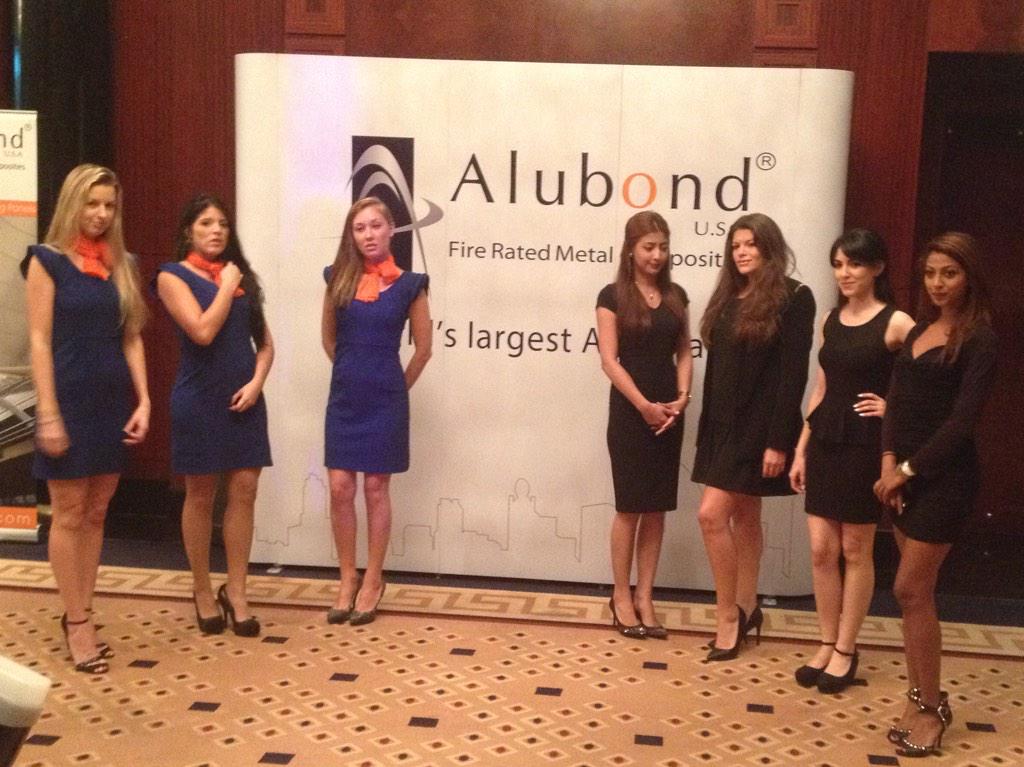 Promotevents's tweet photo. Thanks to our gorgeous hostesses! #Alubond staff event being managed like professionals. @AlubondUSA http://t.co/O1shcXSjFQ
