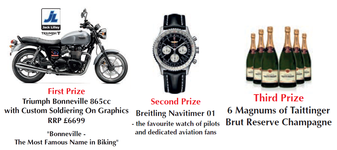 SoldierOnAwards's tweet image. @CVClick Have  you seen the fabulous top #prizes for our GRAND RAFFLE? #Taittinger ow.ly/I2jeh