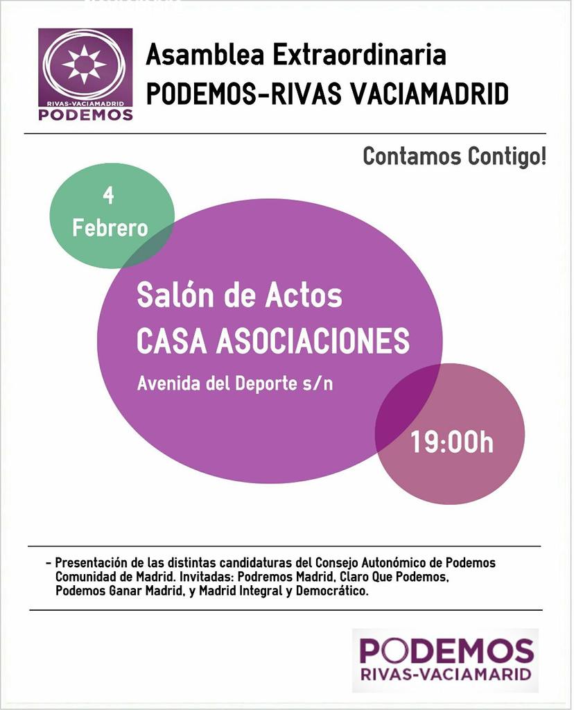 Podemos Rivas tweet media