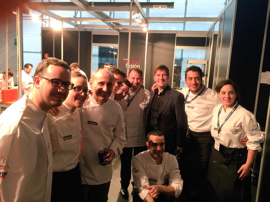 Un placer estar en <a href="/madridfusion/">madrid fusion</a> de la mano de <a href="/makroESP/">Makro España</a> . Hemos escogido  al mejor plato y al mejor PINCHE!!