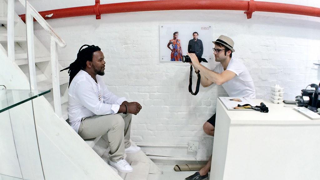 imbaduc's tweet photo. @imbaduc @ImisoCeramics_ @TrevorStuurman @AtangTshikare @mlo_creates @LadumaNgxokolo behind- scene -video profiling http://t.co/3ScDivMqlc