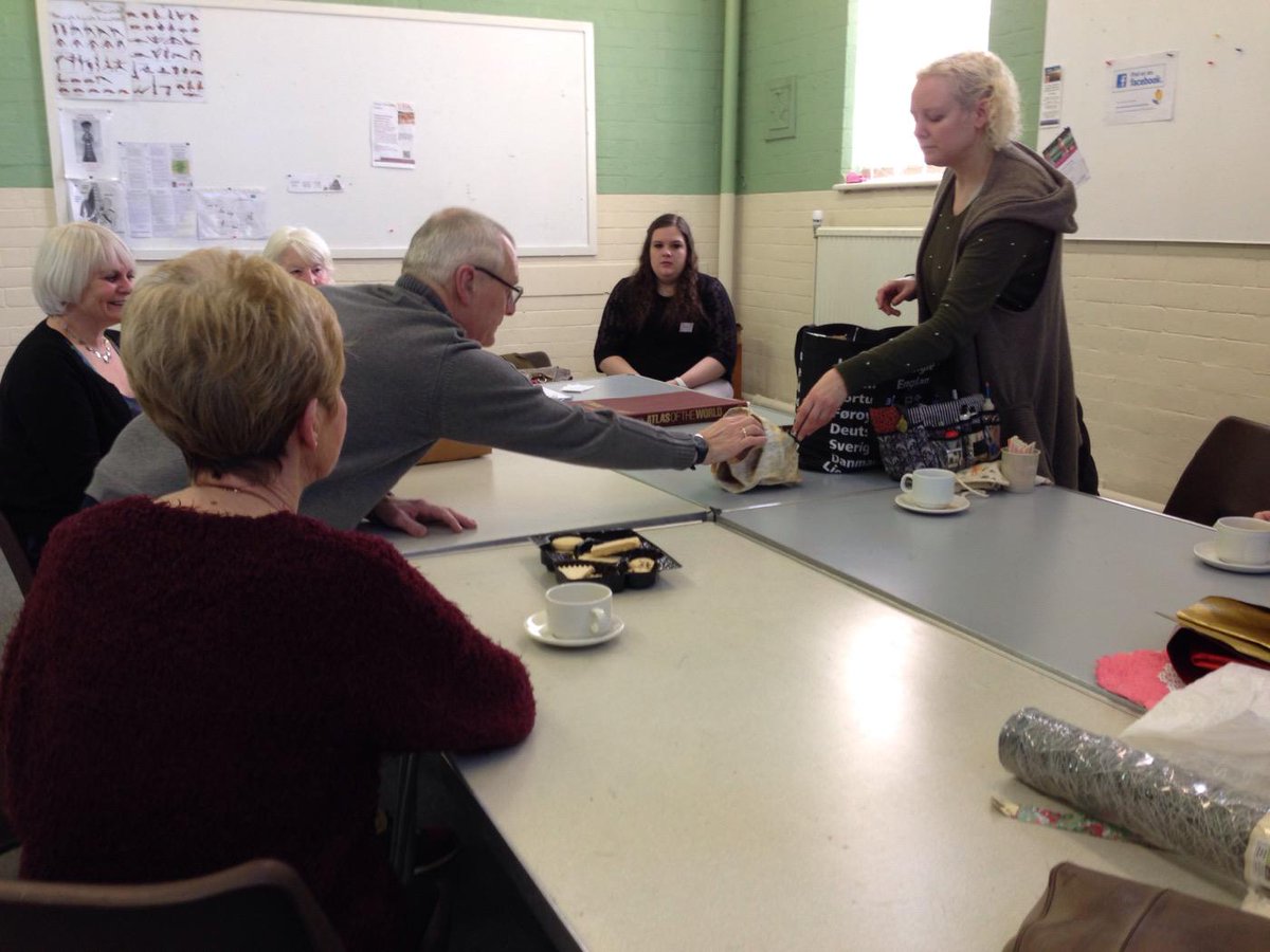 A great start to our arts project in Hoole today. Thanks to the lovely people who joined us!