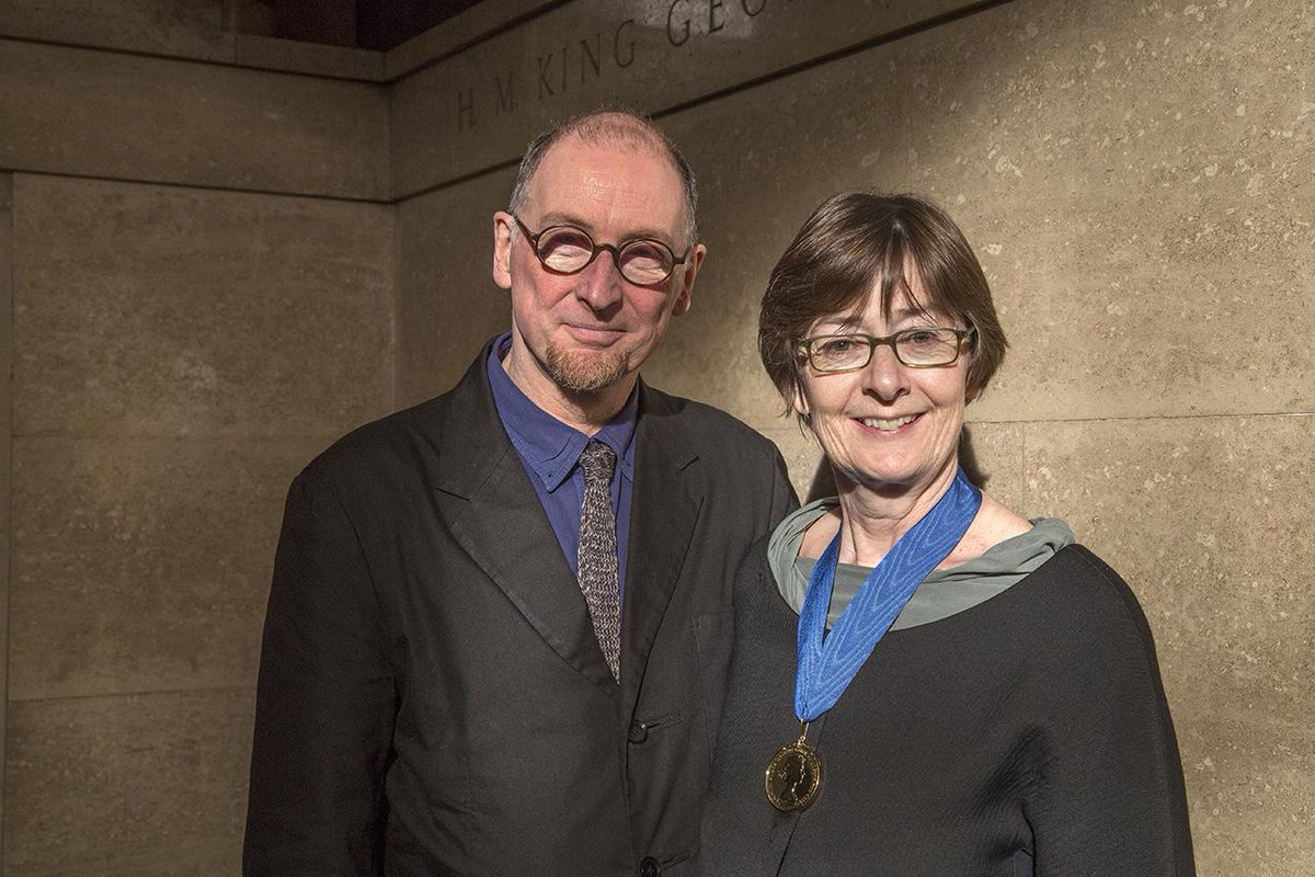 RIBA's tweet image. Congratulations to Sheila O'Donnell and John Tuomey who have been awarded the Royal Gold Medal for #architecture