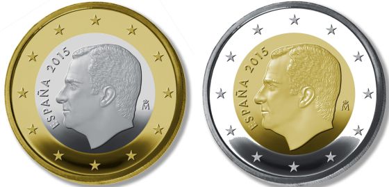 crtvg's tweet photo. As novas moedas coa cara de Felipe VI están en circulación dende onte. Vistes algunha? http://t.co/5rLKIwzFjv http://t.co/5ujnznQmXn