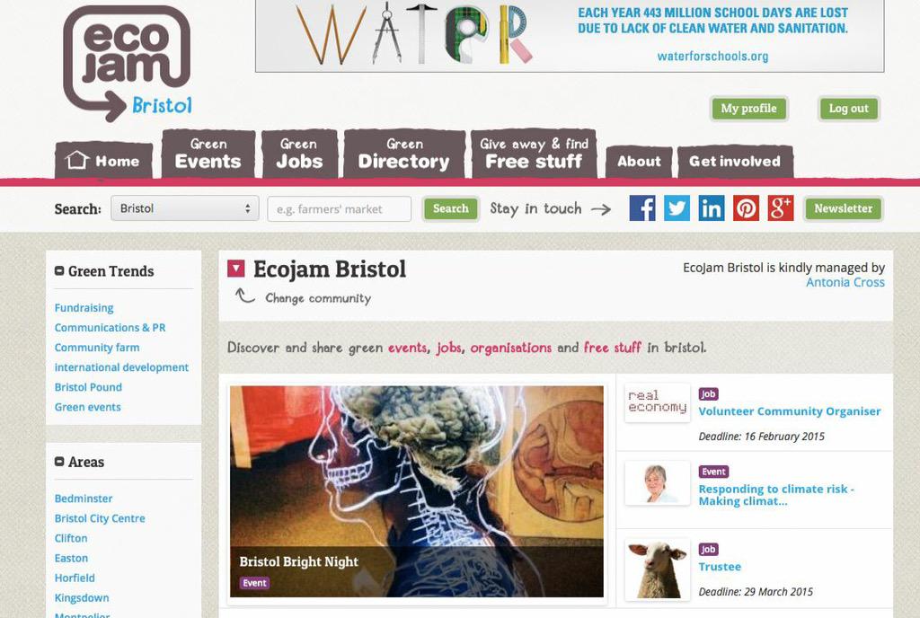 bristolecojam's tweet photo. Our new website goes live tomorrow! Here's a sneak peek! #Ecojam #Bristol2015 http://t.co/szt3HdvssM