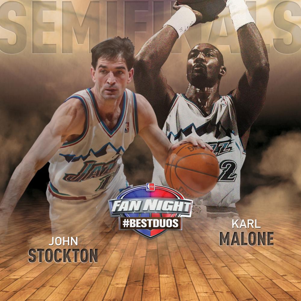 NBATV's tweet photo. Retweet if you think #BestDuo2 Stockton and Malone is a better duo than Jordan and Pippen http://t.co/ssmYIFXp2k