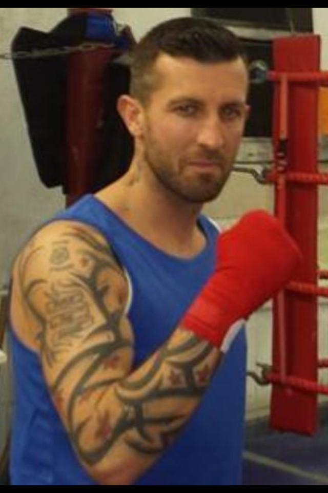 Boxing then bed for this little chap 😏