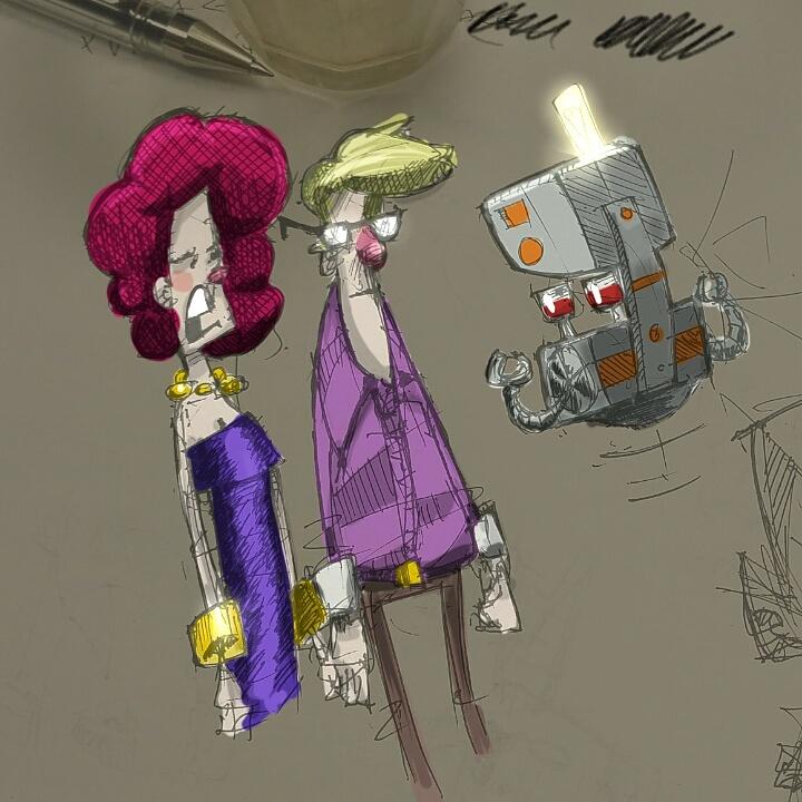 sandorkllo's tweet photo. #coffeesketch n626 in #color #random #people with a #bot sketch @SketchBookPro #note3 #note3art http://t.co/gcfSkpxBTq