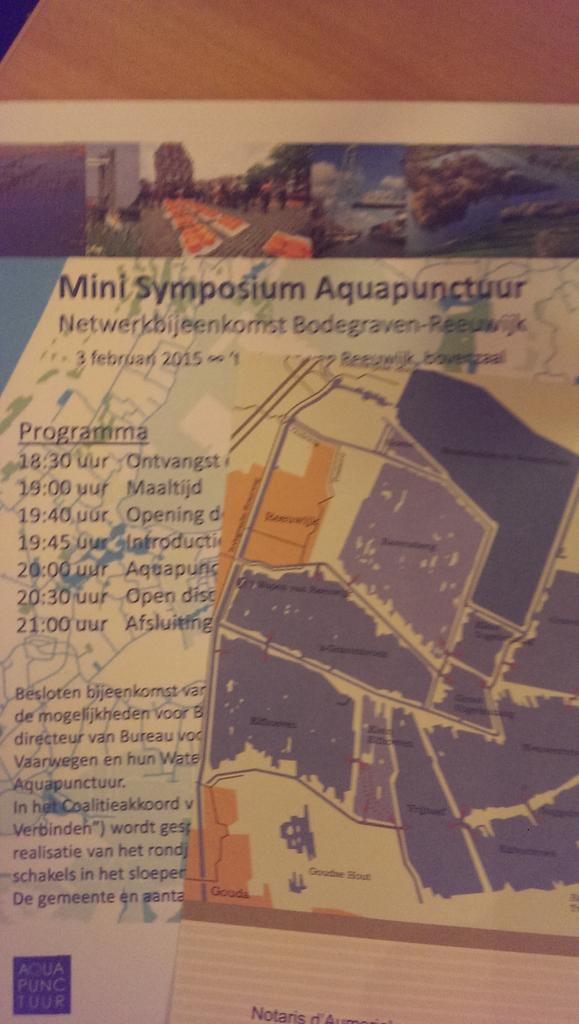 Informatief en spetterend Mini Symposium Aquapunctuur bij <a href="/Rotaryreeuwijk/">Rotary Reeuwijk</a>