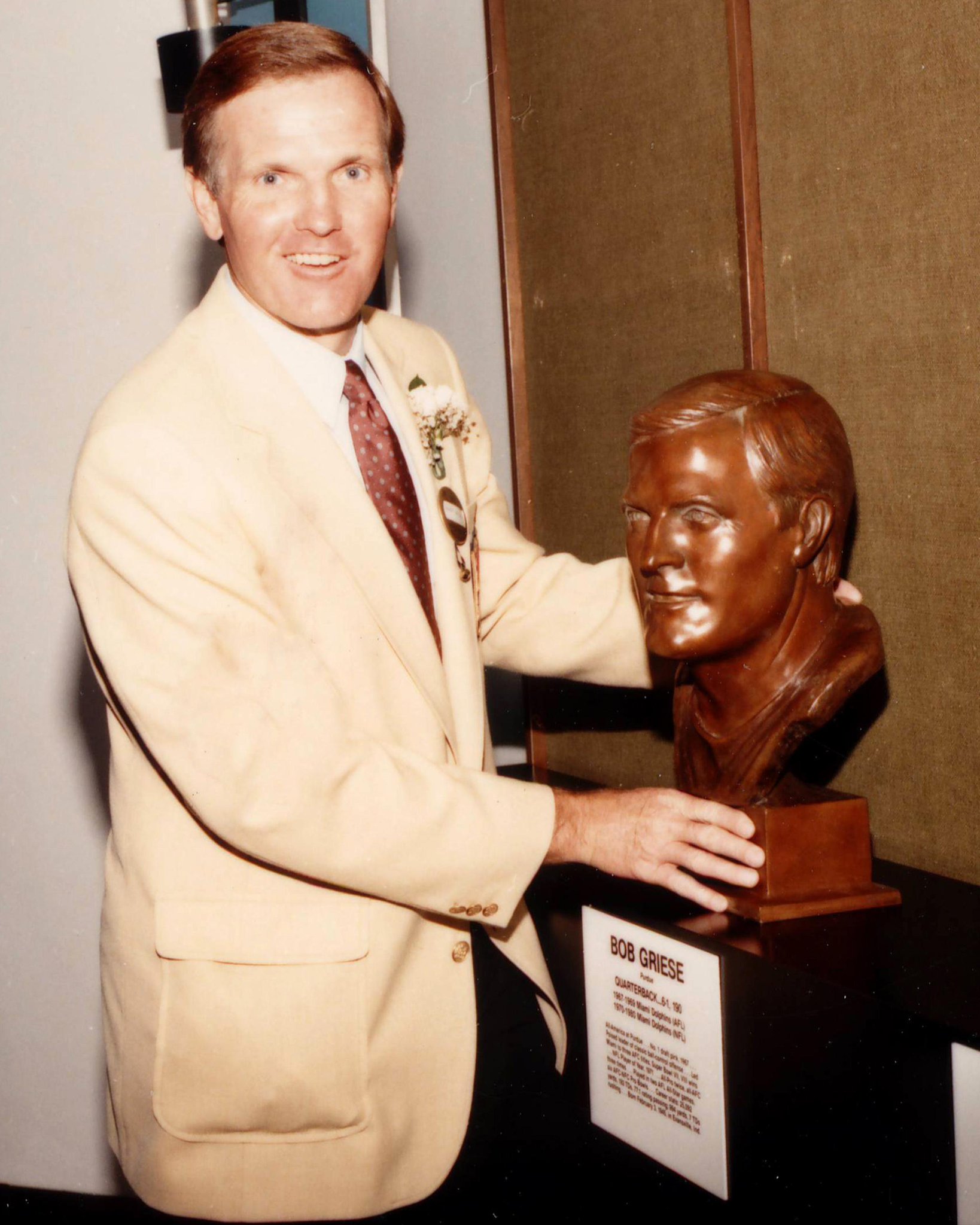 Happy 70th Birthday to Gold Jacket Bob Griese! 

HOF Bio:   