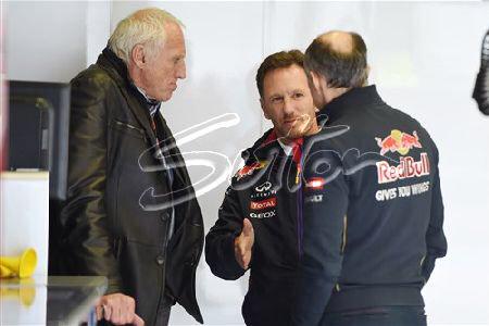 #f1 @redbullracing #DietrichMateschitz @redbull CEO & founder with #christianhorner & #franztost @ToroRossoSpy #jerez