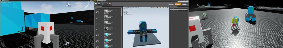 MicrobotsGame's tweet image. @Mixamo I got it in @UnrealEngine Yeh! It has a skeleton, i`m a #noobdev I hope i can play as this or control as bot.