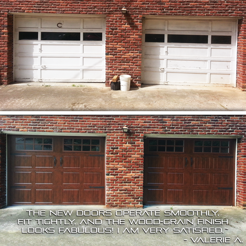 AfGarageDoors's tweet photo. "The new doors operate smoothly, fit tightly, and the wood-grain finish looks fabulous!" http://t.co/k29hdKZE3p http://t.co/S0TGmoI6u4