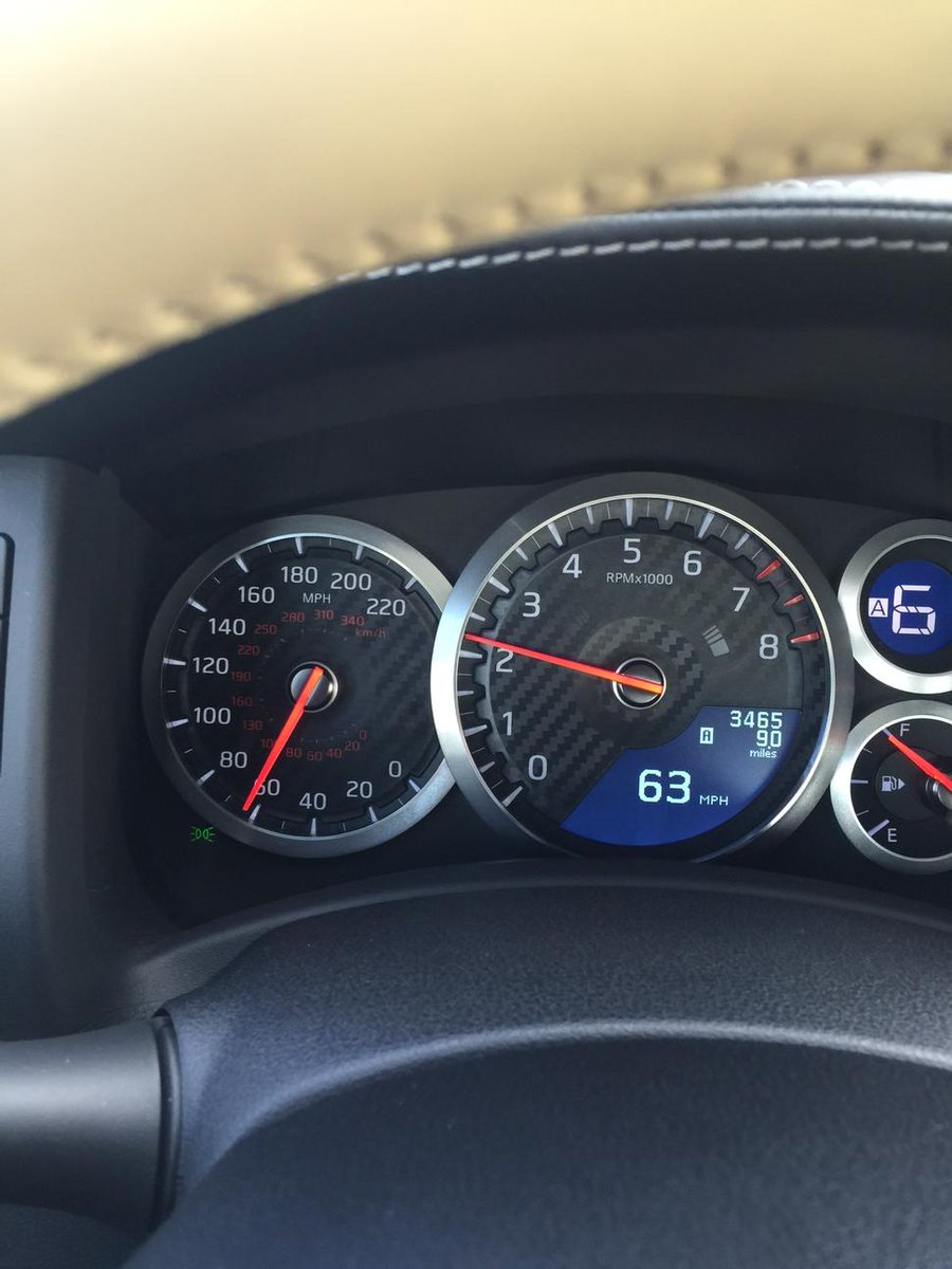 TmarTn's tweet image. Going 63 yet the needle is in the bottom left lol this is so weird