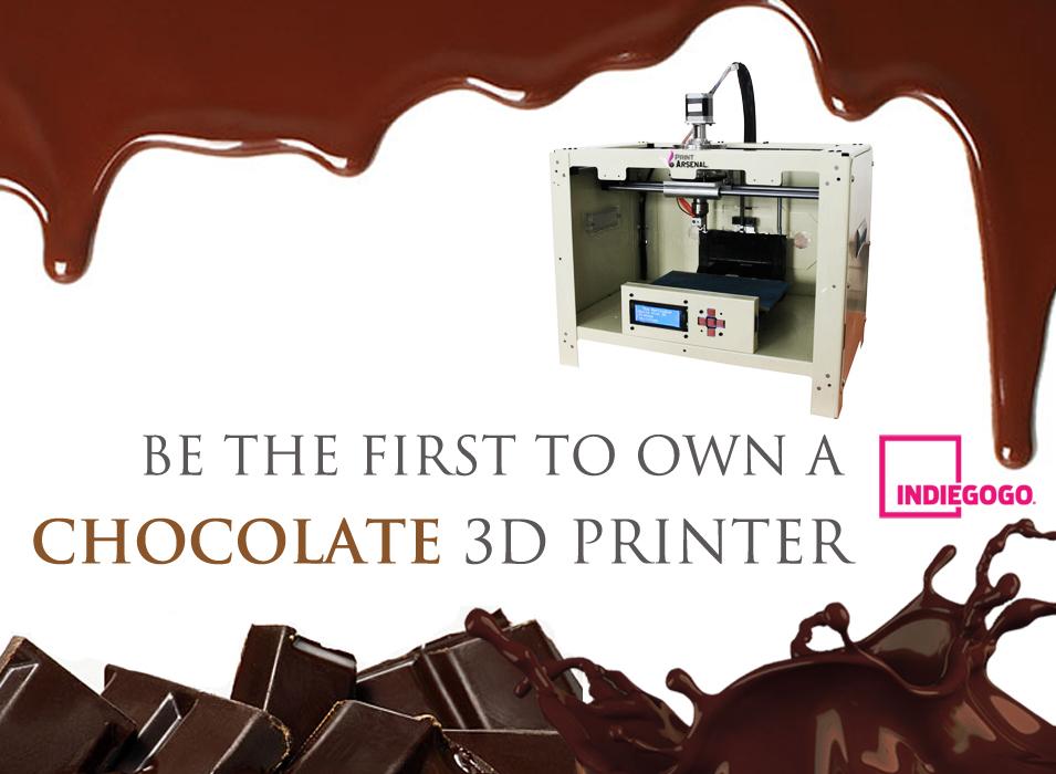 printarsenal's tweet photo. @JellyAndDay1 Get the chocolate 3D printer today for as low as $2400! Satisfy your cravings! http://t.co/5y3cfHYQ96 http://t.co/WQUGB20PDc