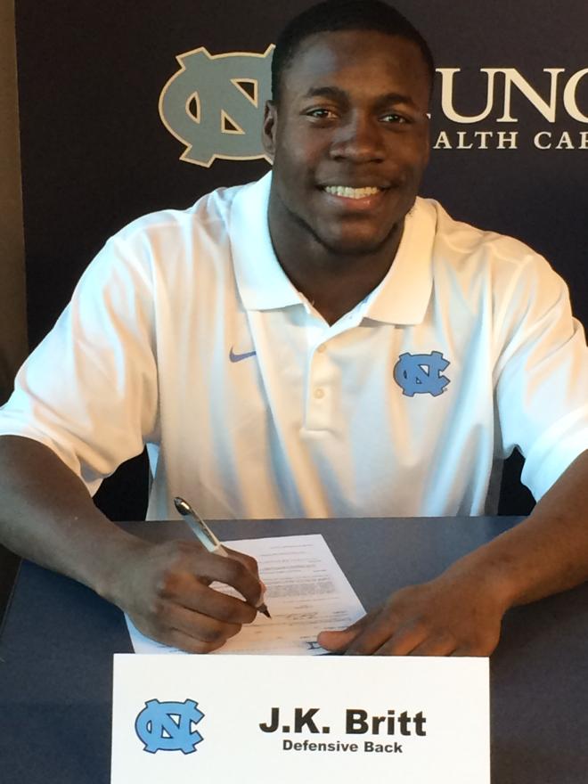 Congratulations, JK Britt... UNC football early enrollee and Newnan High alum! We are proud of you!!
