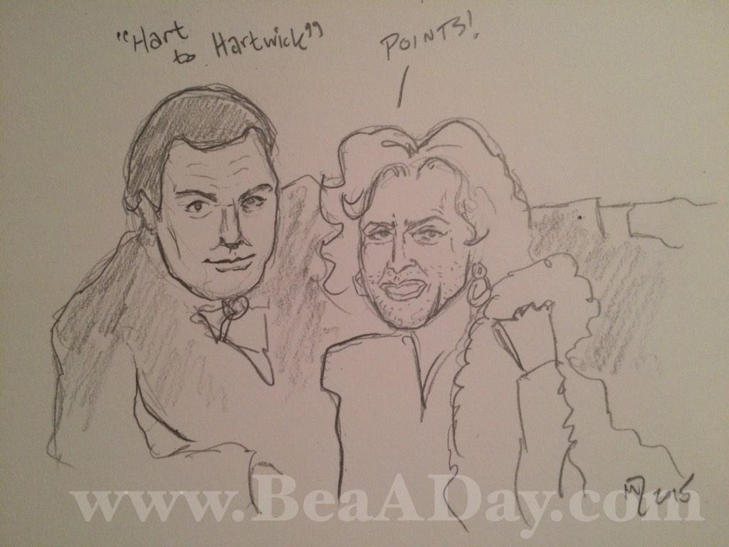 mikd33's tweet photo. @nerdist ICYMI #HardwickADay 22/30 "Hart to Hartwick" from my Chris Hardwick art project #PointsMe http://t.co/Ype0KnUwIZ