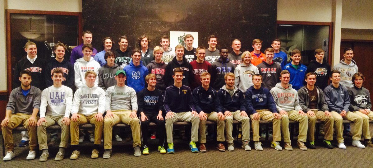 SLSGSoccerClub's tweet photo. Congrats to all the SLSG players who were honored at tonight's Signing Day Celebration. Good luck at the next level! http://t.co/SYZvoB0MRu