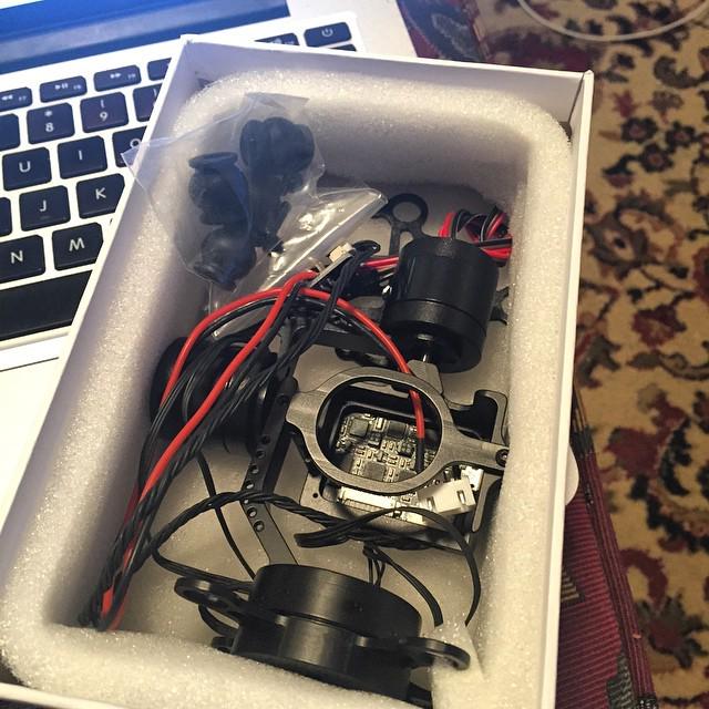 dronodromo_com's tweet image. #2axis #gimbal did well, but now I'm ready for #3axis by jbh1126