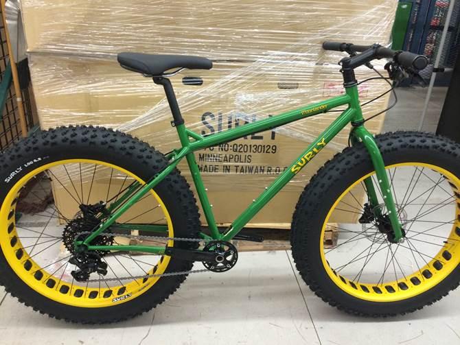 QualityBike's tweet photo. Tractor Time! Limited quantities of Moonlander SpecialOps available. Run, don't walk, to your LBS b/c only 150 avail. http://t.co/uxghuLQf85
