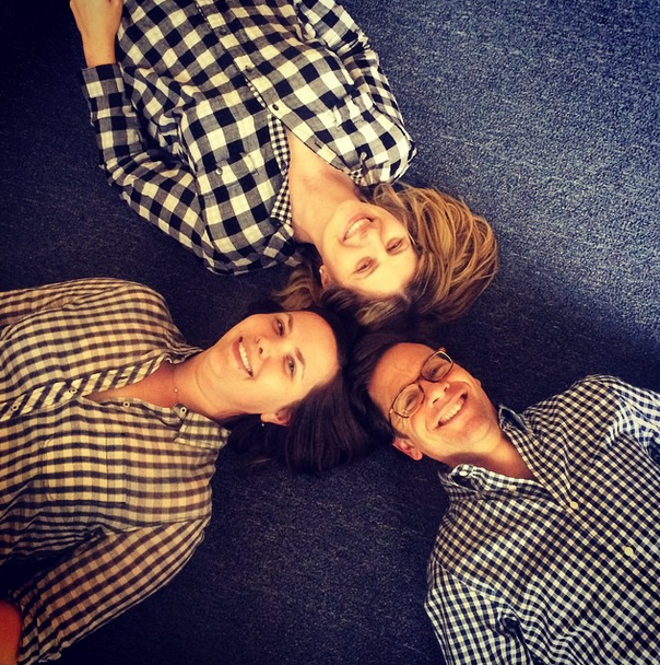CLWriters's tweet photo. Today, three of our writers, @jonikat @JLeitenberg @JeffStepakoff, decided to #ChasePlaid @ChasingLifeABCF http://t.co/op8dhtG5LG