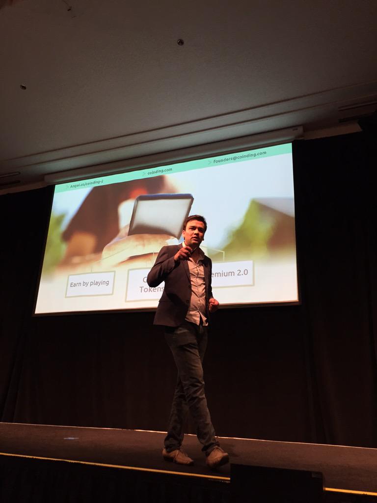 500GlobalVC's tweet photo. "We bring Bitcoin into the gaming industry" @Coinding #500STRONG http://t.co/ue9oThSOgk