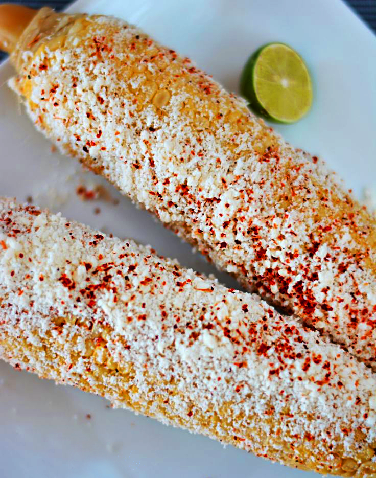 JuneRecipes's tweet image. Mexican styled yummy corn