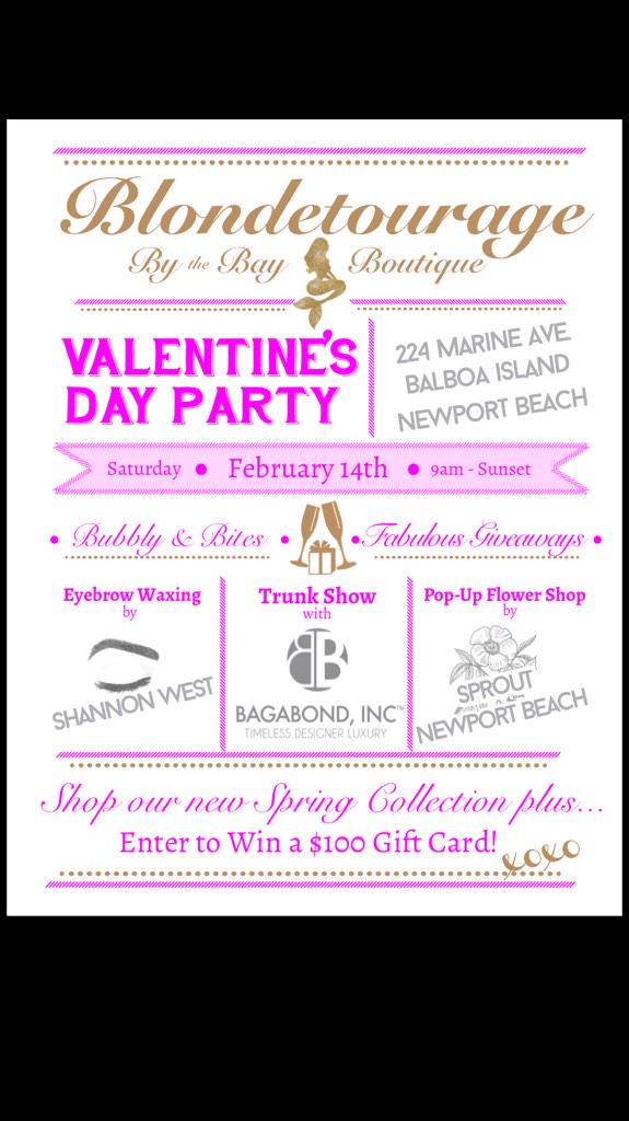 Sproutnb's tweet photo. Come spend #ValentinesDay with us @Sproutnb at @blondetouragebythebay on balboa isle!  #flowers&amp;#fashion =perfection! http://t.co/AfM8tfDCk2