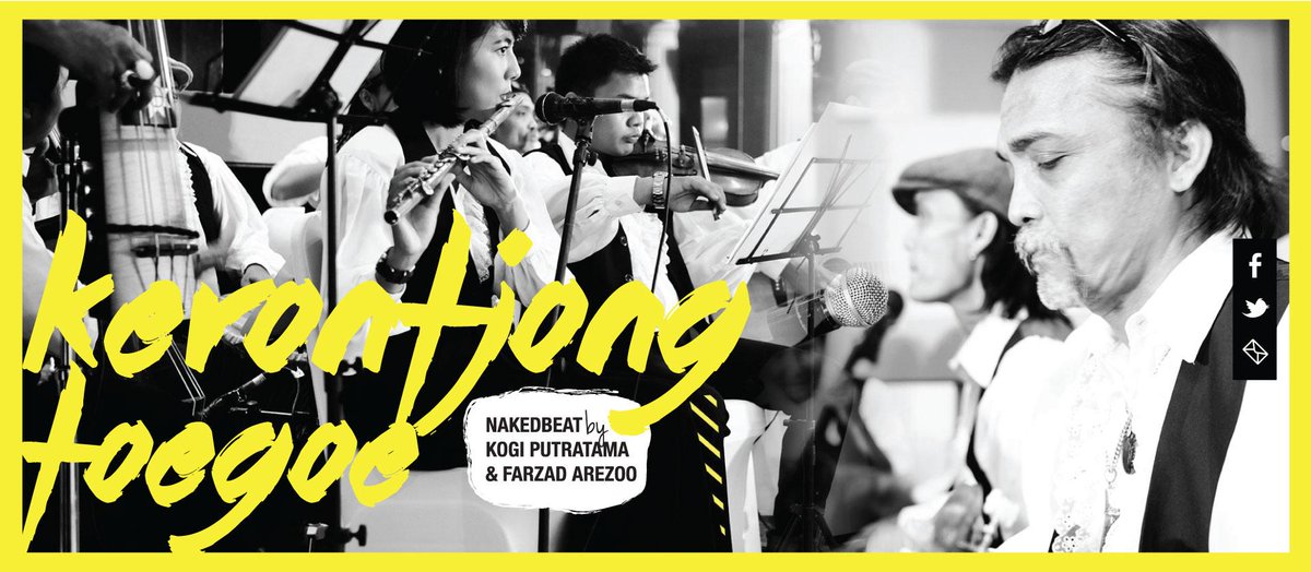 nakedjkt's tweet photo. Good morning, Jakarta! Bung Andre dan tim @KrontjongToegoe berbagi kisah di http://t.co/tG6KlzMM4k. Mari kita intip! http://t.co/pz3TJHaT50