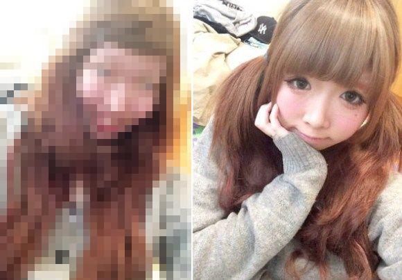 two_term's tweet photo. 日本の女の子のスッピンが衝撃的だと海外で話題にhttp://t.co/jI6Dqgibgi #美容