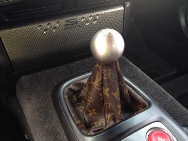 Louis Vuitton shift boot for my car 