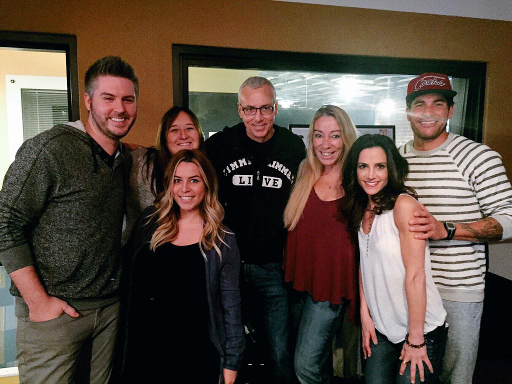 thebigtime's tweet photo. @loveline is ditching us as studio neighbors. Was only appropriate to get them a #getTheEffOut cake! #WeMissUAlready http://t.co/OscjHaQspd