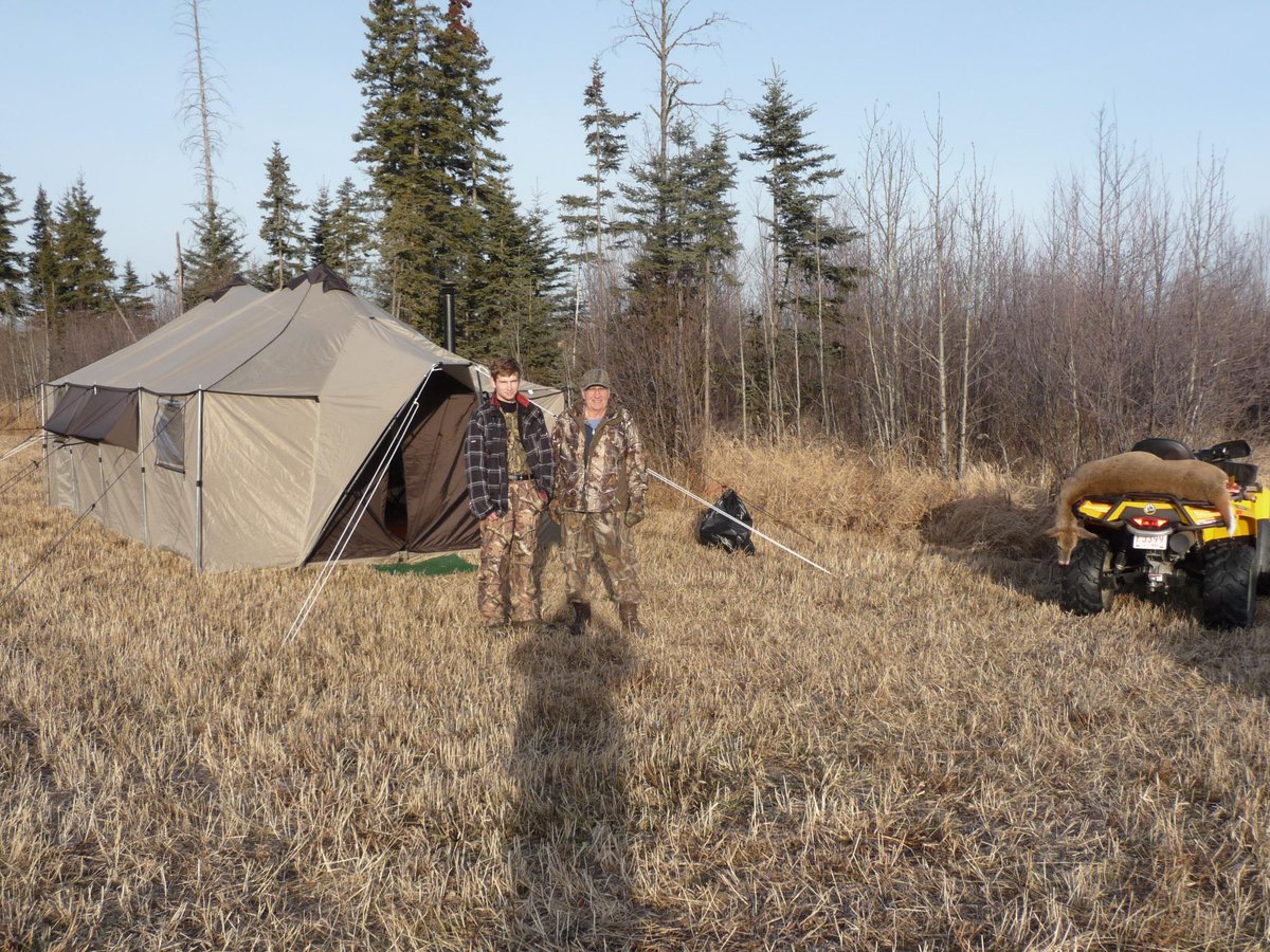 ClarryStoves's tweet photo. One of our customers and his son using their Clarry Pellet Stove in #Alaska to stay #warm this past #hunting season. http://t.co/OjePJKRVE9