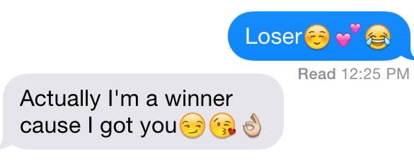 whenbaeonpoint's tweet photo. Texts like these make guys the mvp😍👌 http://t.co/ZLi3MO88gl